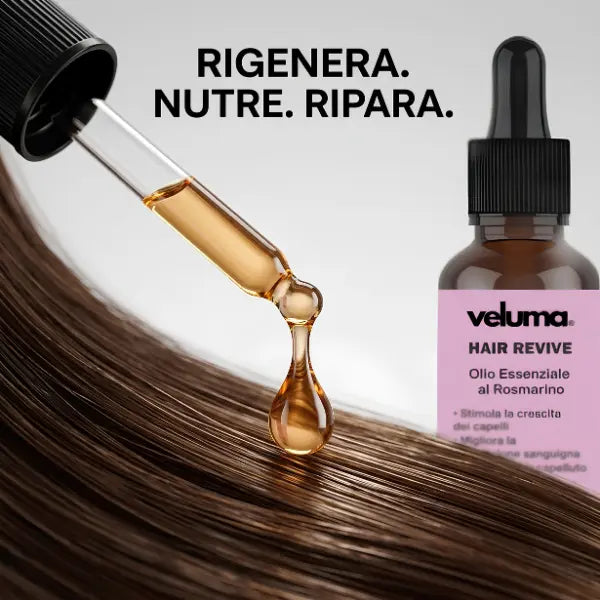 Veluma – Il Siero Rigenerante al Rosmarino per Capelli Forti e Vitali