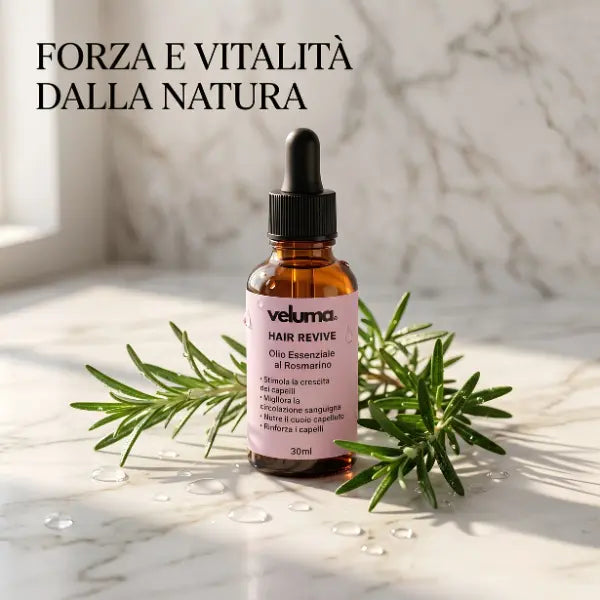 Veluma – Il Siero Rigenerante al Rosmarino per Capelli Forti e Vitali